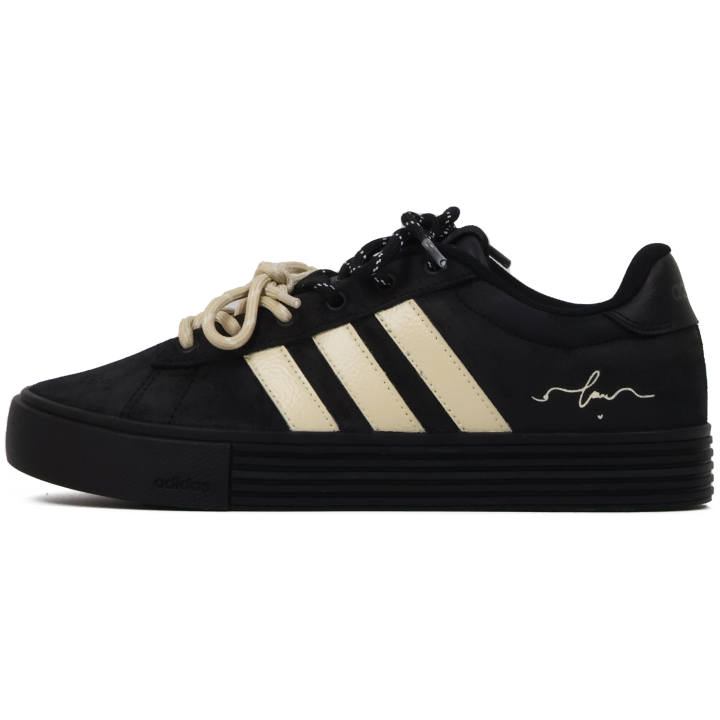 Adidas Adidas Daily Low top Skateboard Shoes Unisex Black Beige