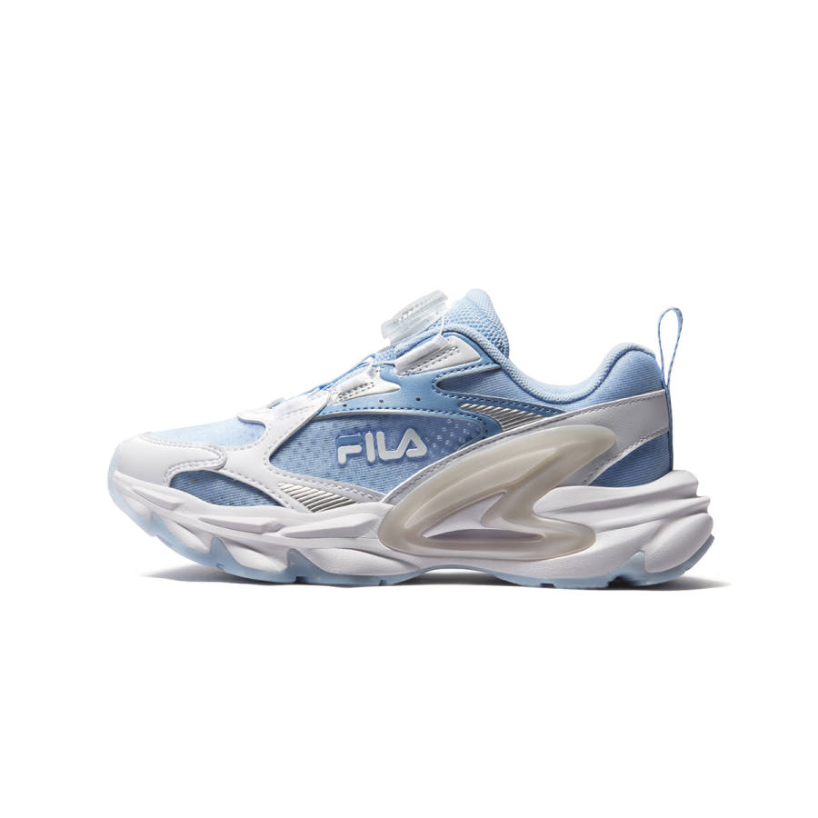 FILA KIDS PERFORMANCE FPF Cushioning Breathable Running Shoes Sky Blue/FILA White Kids'