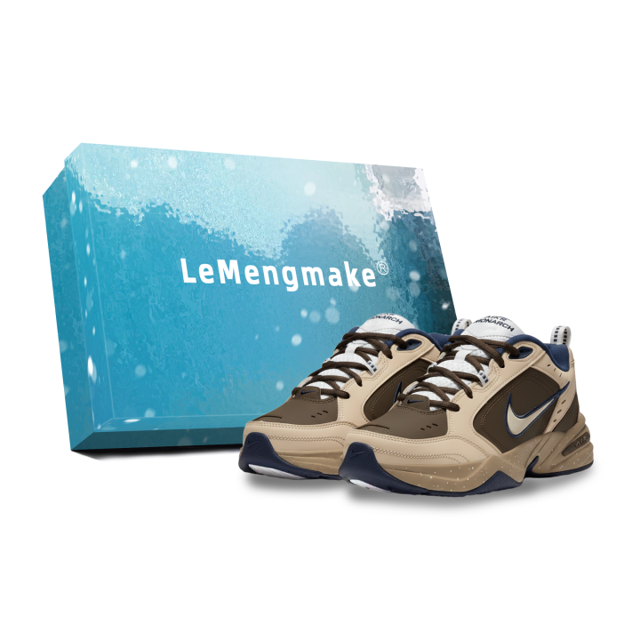 Nike Nike Air Monarch 4 Lemon Joy Low top Chunky Sneakers Men's Brown