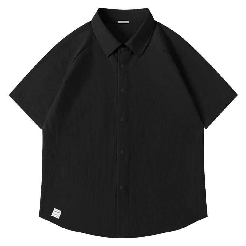 MINISO MINISO Shirts Unisex Lapel Thin Shirt