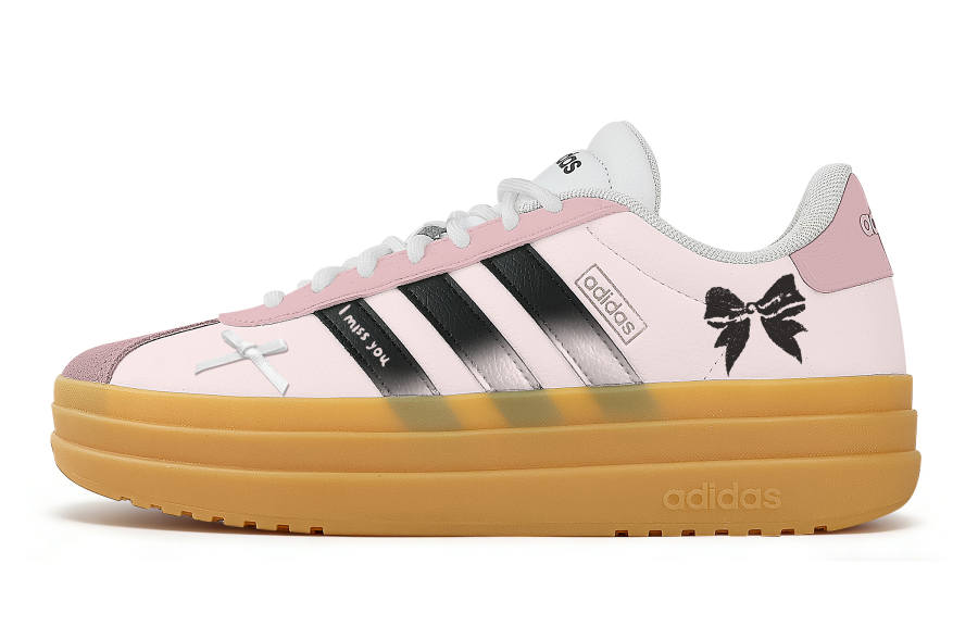 Adidas Adidas VL Court Bold Skateboard Shoes Women's Low Top Black