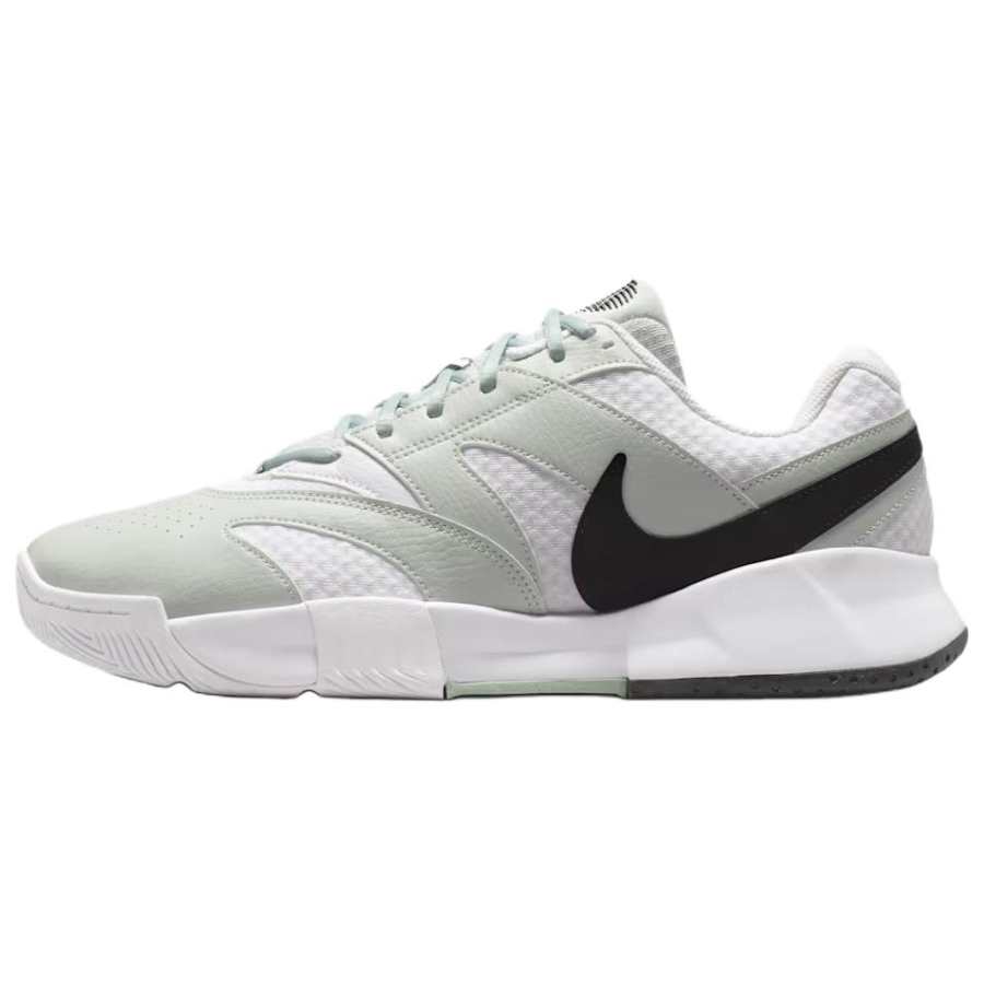 Nike Nike Court Lite 4 Abrasion Resistant Breathable Support Low top Tennis Shoes Men's White Light Green Black