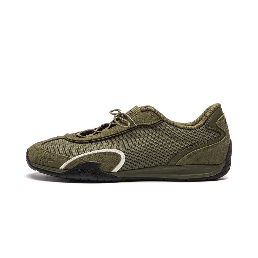 Li-Ning Li Ning Film Breeze Slip Resistant, Abrasion Resistant, Lightweight Low top German Army Trainers Women's