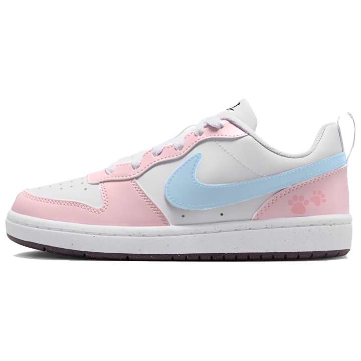 Nike Nike Court Borough Low top Skateboard Shoes Women's Pink Blue