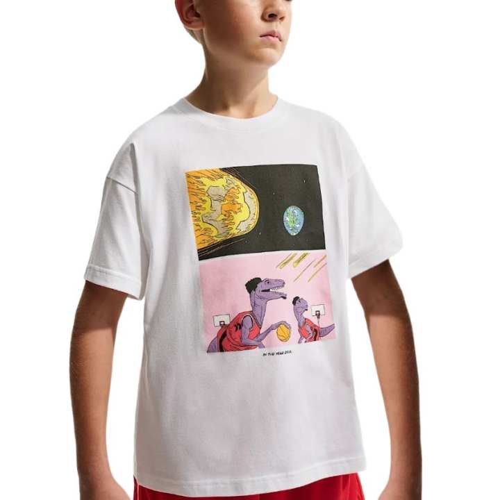 Nike Nike Kids T Shirts Crew Neck Moderate