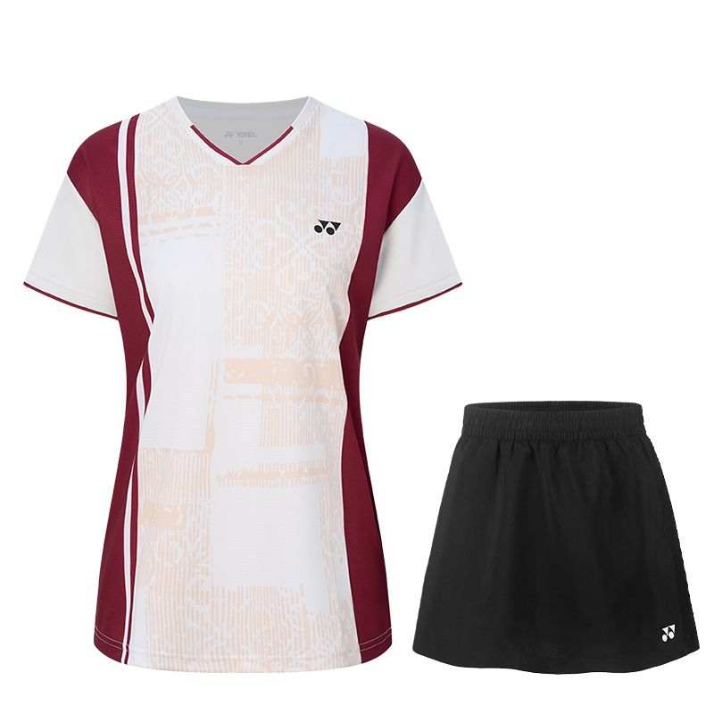 YONEX Casual Suits Women's V Neck Moderate Short