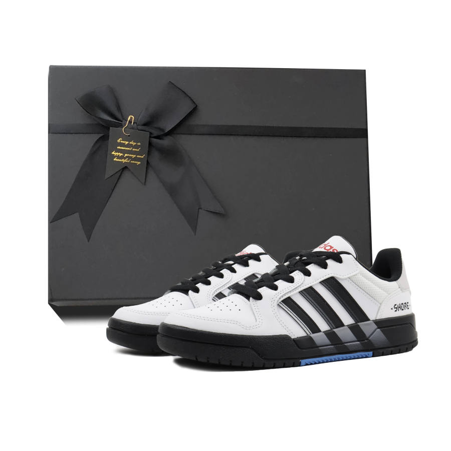 Adidas Neo Entrap Beyond, Leather, Casual Fashion Campus Style, Youthful, Vintage Basketball Vibe Urban