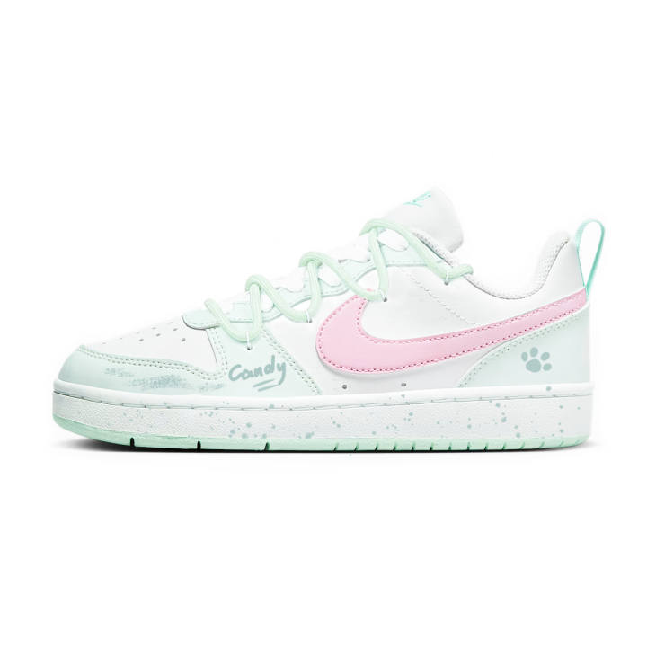 Nike Nike Court Borough Skateboard Shoes Women's Low Top Powder