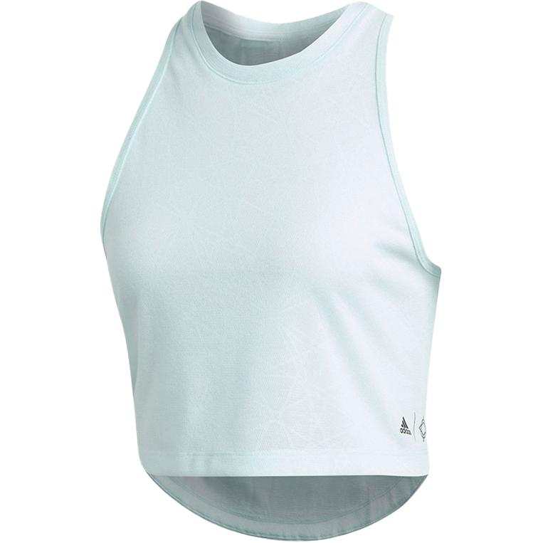 Adidas Adidas Sleeveless Sports Shirts Women's Light Blue Racerback