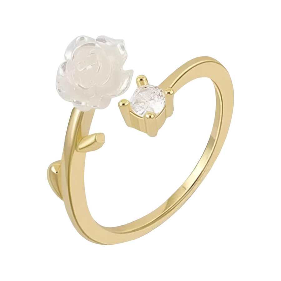 ONEKISS Gold plated Copper Rings Women's