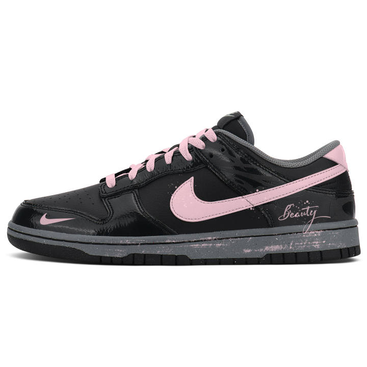 Nike Nike Dunk Skateboard Shoes Unisex Low Top Pink