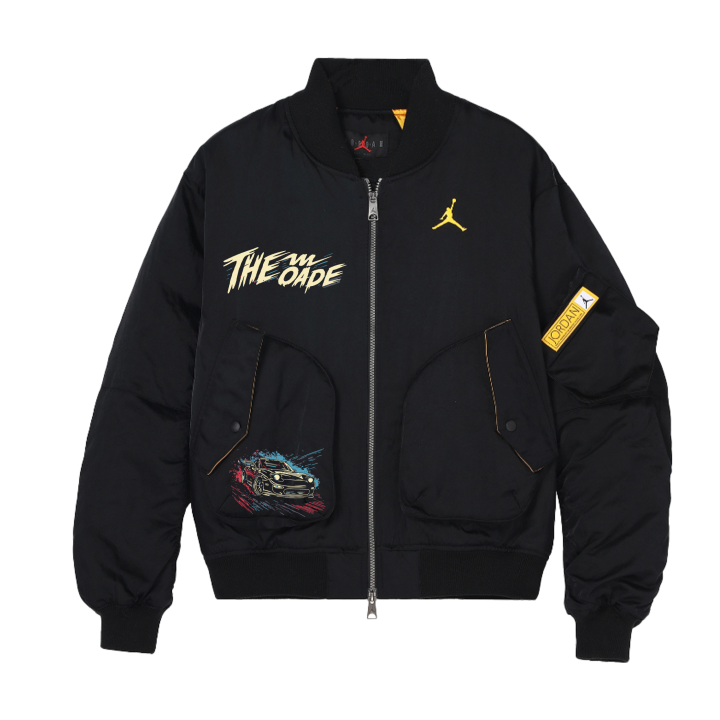 Jordan Jordan Legacy Jackets Unisex Black Baseball Collar Moderate Other