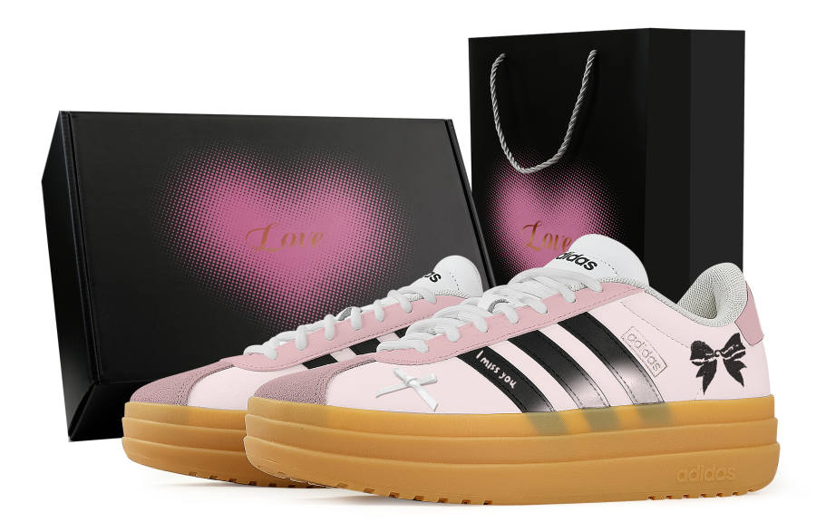 Adidas Adidas VL Court Bold Skateboard Shoes Women's Low Top Black