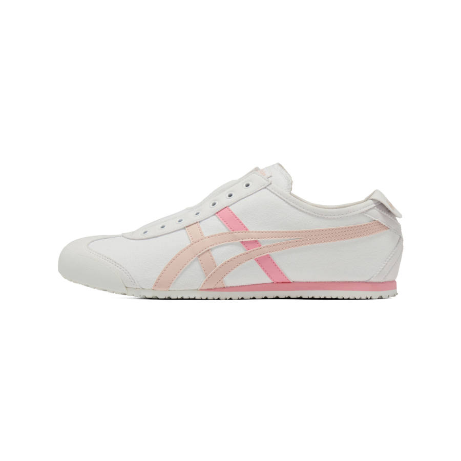 Onitsuka Tiger MEXICO 66 SLIP on Casual Shoes Unisex White/Pink