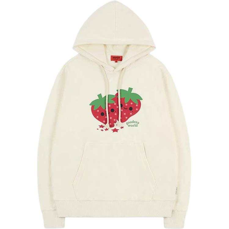 GOOD BAI Sweatshirts Women's Hooded Moderate