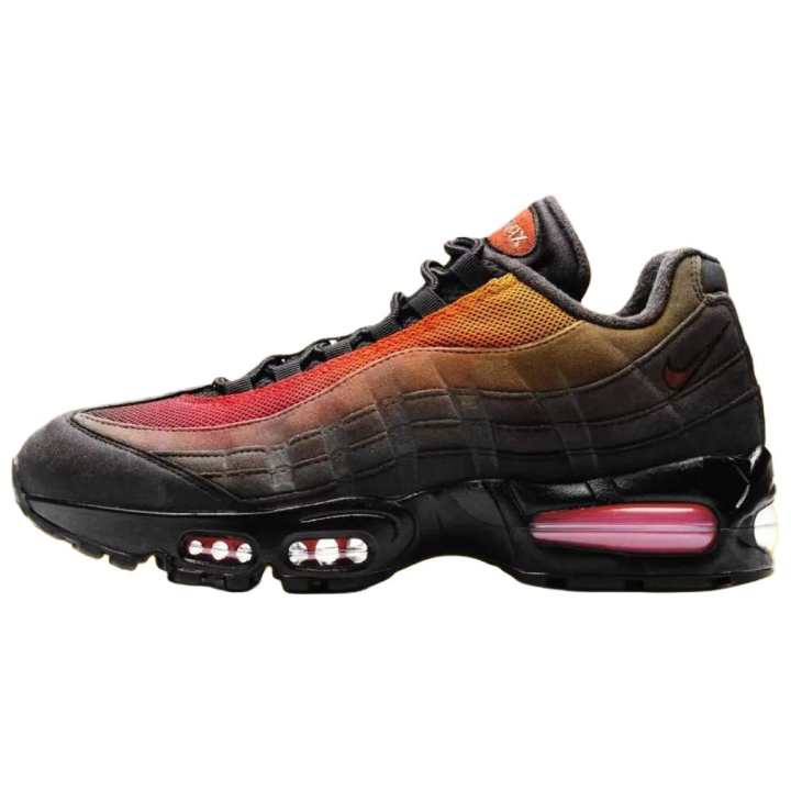 Nike Nike x Lorenz.og Air Max 95 Running Shoes Unisex Orange Black
