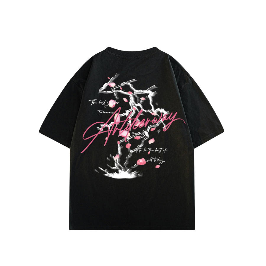 DEERWAY T Shirts Unisex Crew Neck Moderate Heavyweight