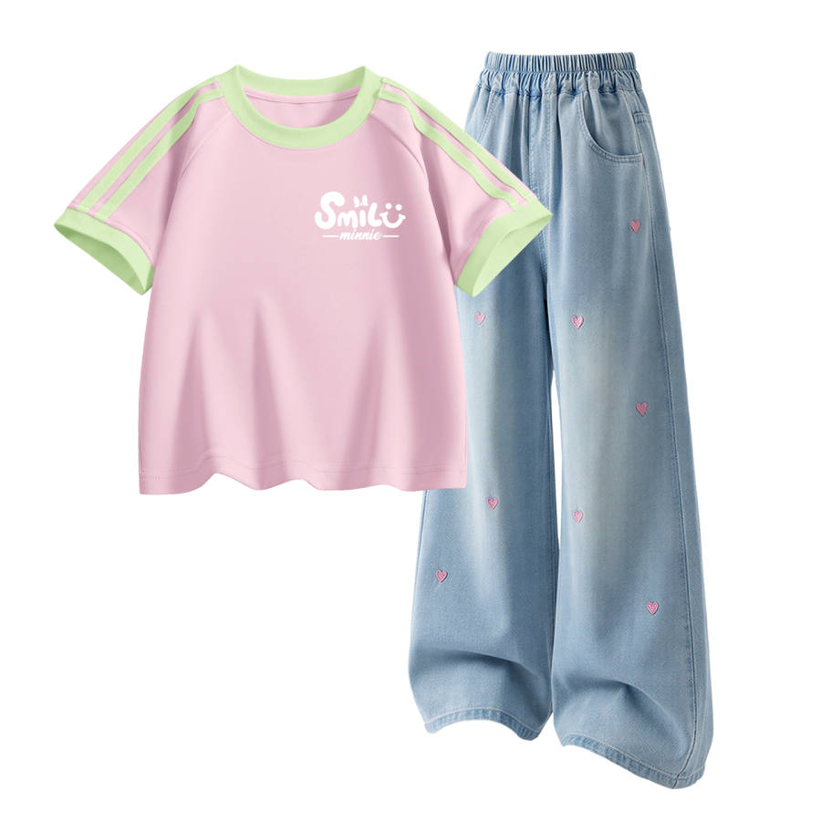Disney Kids Casual Sportswear Crew Neck Thin