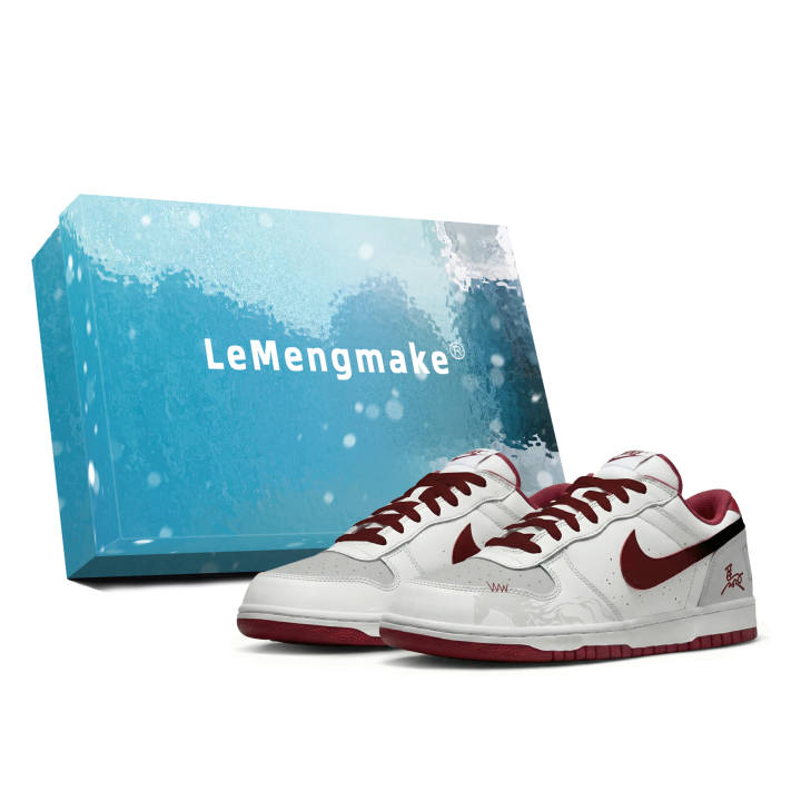 Nike Nike Big Skateboard Shoes Men's Low Top Gray