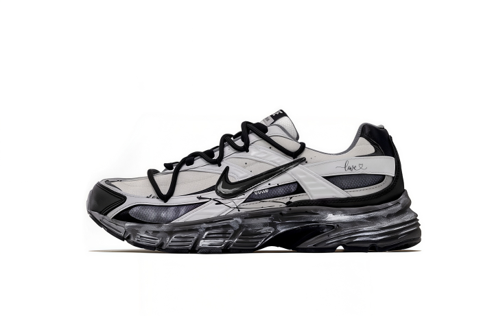 Nike Nike Initiator Casual Shoes Unisex Low Top Black White Gray