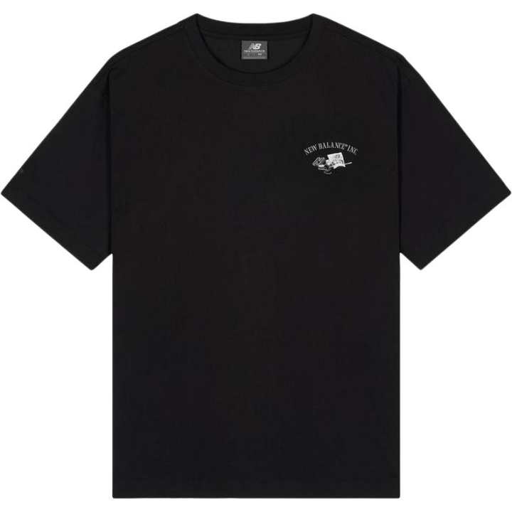 New Balance New Balance T Shirts Men's Black Crew Neck