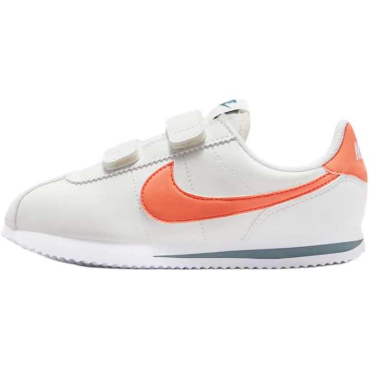 Nike Nike Cortez Low top Casual Shoes White Orange Kids'