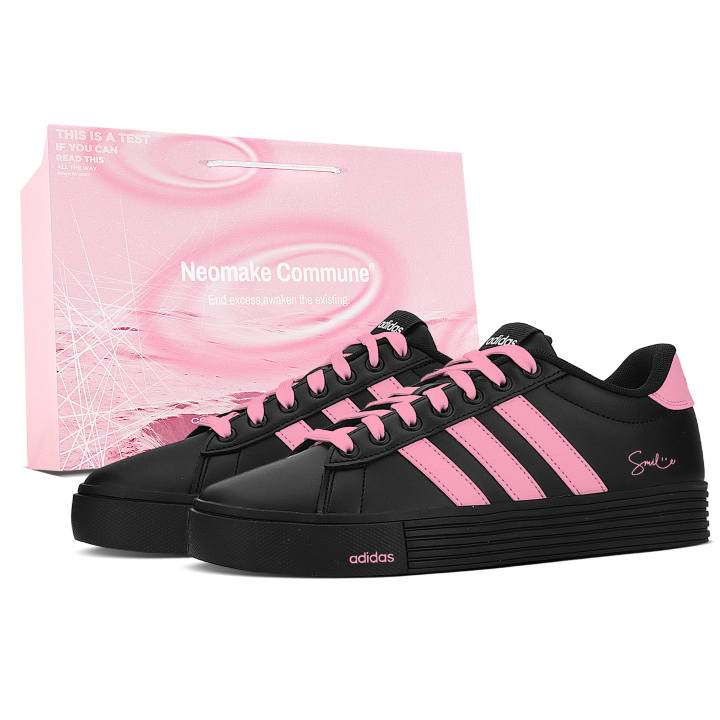 Adidas Adidas Daily Skateboard Shoes Unisex Low Top Pink