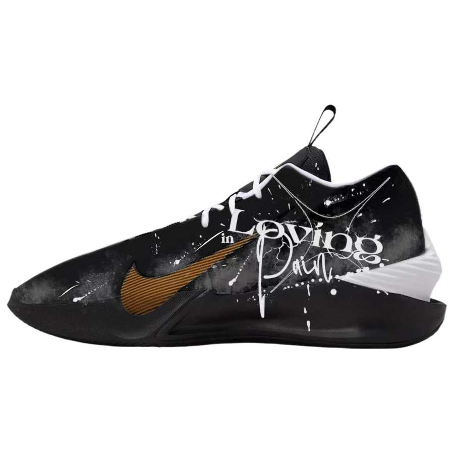 Nike Nike G.T. Jump Academy Fantasia, Dark Tide In The Rainy Night Mid top Basketball Shoes Men's Black