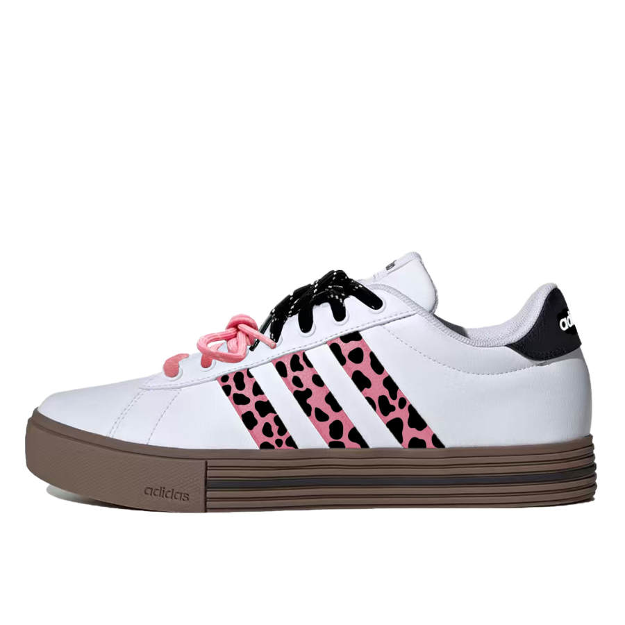 Adidas Adidas Sweet Rhythm Low top Skateboard Shoes Unisex Black White Pink