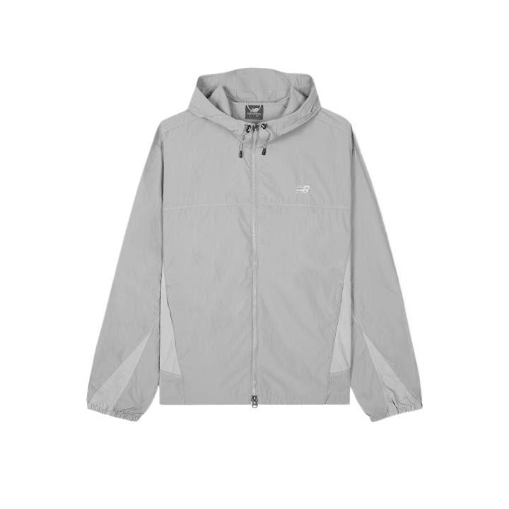 New Balance New Balance Jackets Unisex Light Gray Hooded Moderate Other