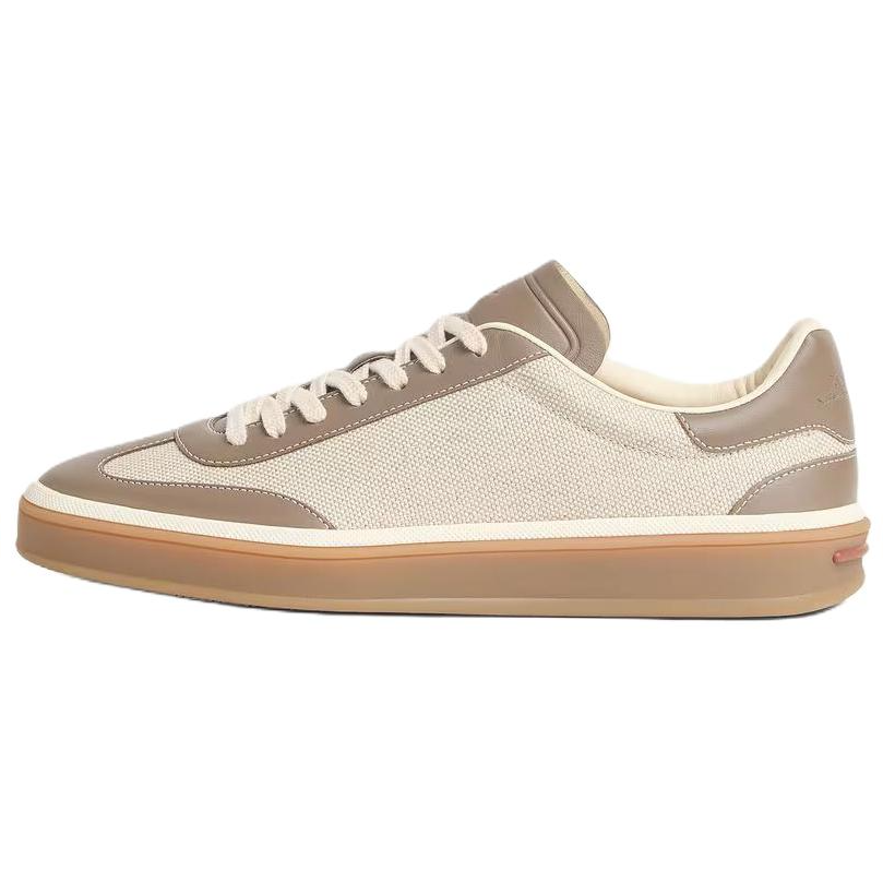 Loro Piana Tennis Walk Low top Skateboard Shoes Women's Natural & Apricot