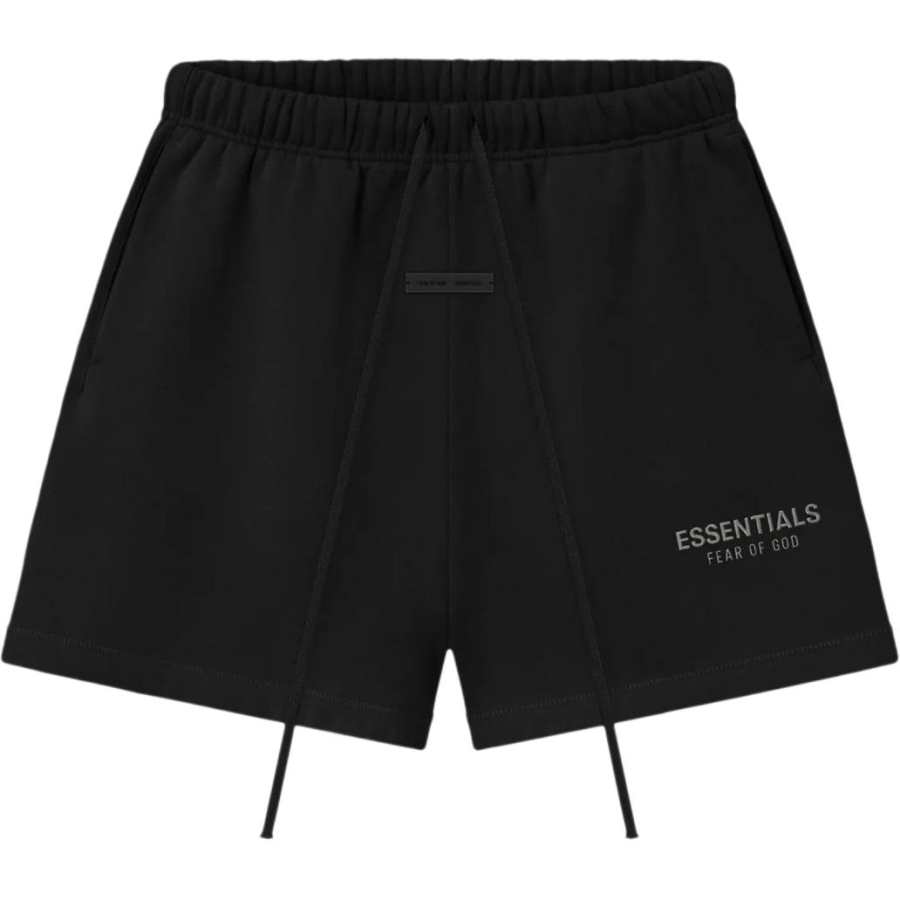 Fear Of God Essentials logo appliqué shorts