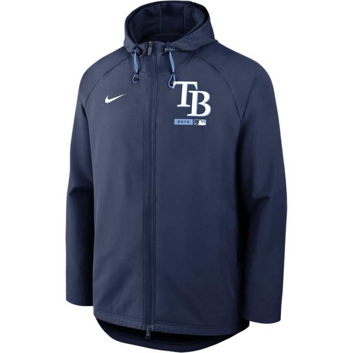 Nike Nike Tampa Bay Rays Authentic Collection Men's Nike Therma-FIT Mlb Full-Zip Hooded Jacket