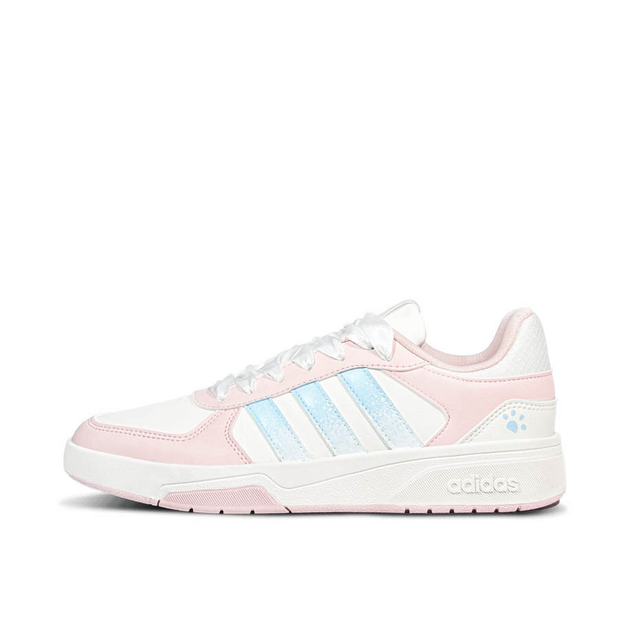 Adidas Adidas COURTBEAT Cute Crampons Snowfall Low top Skateboard Shoes Unisex Blue Pink