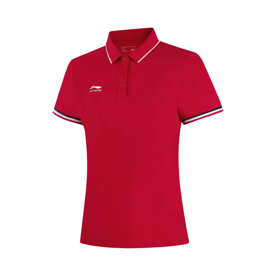 Li-Ning Li Ning Polo Shirt Women's Bull Red