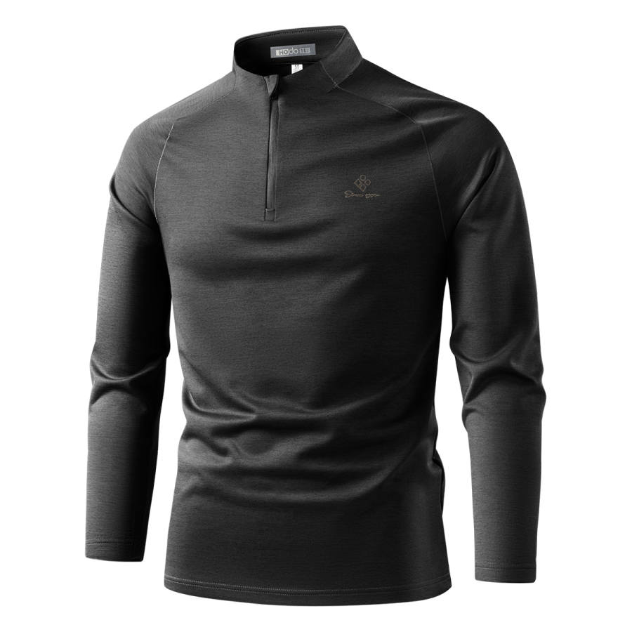 Hodo Hodo Sweatshirts Men's Stand Collar Thin
