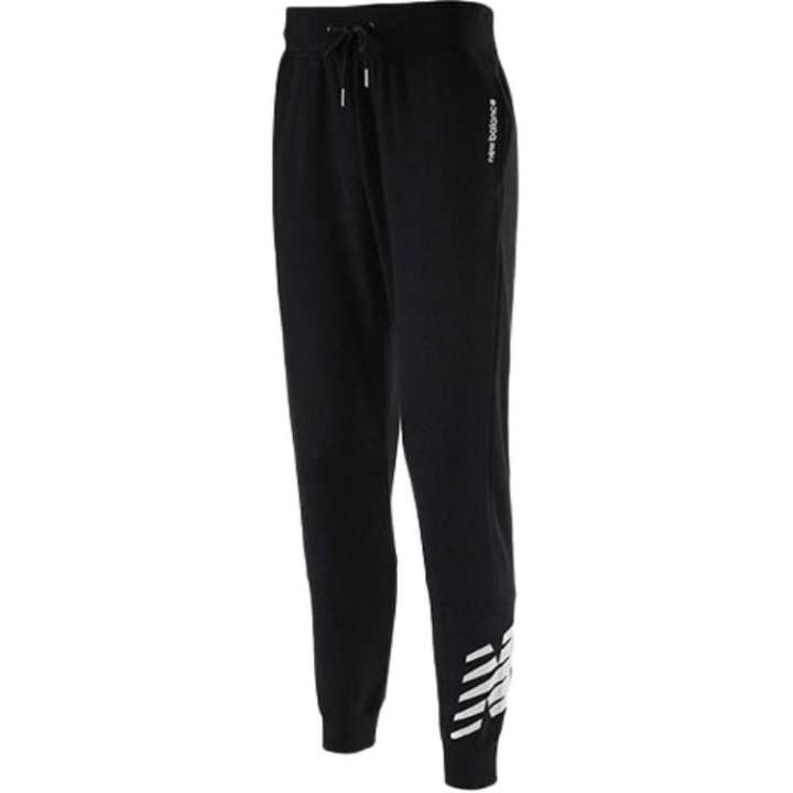 New Balance New Balance Knitted Sweatpants Men's Black Moderate Cuffed Pants