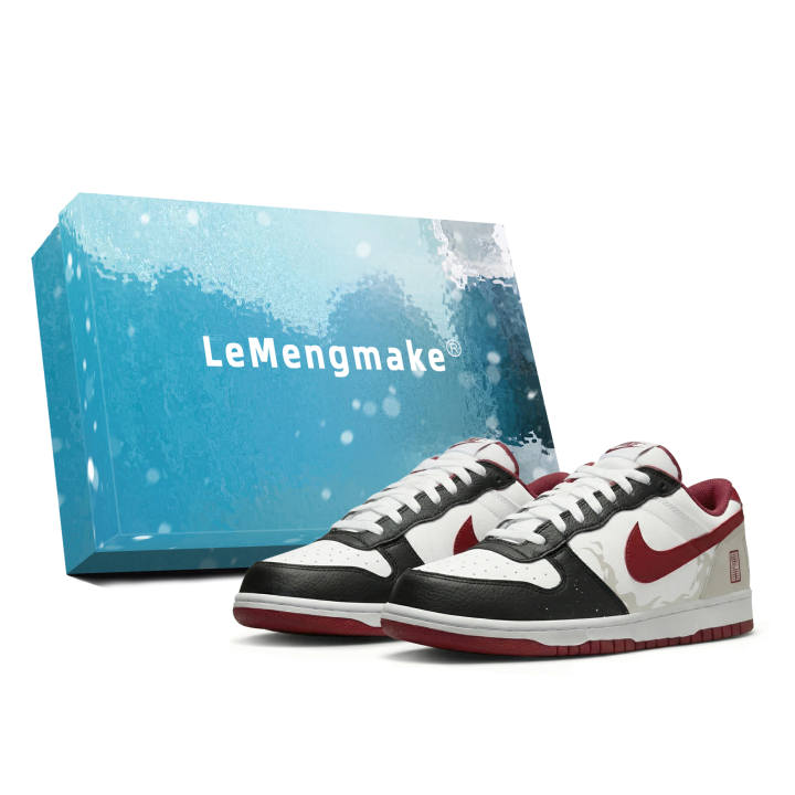 Nike Nike Big Skateboard Shoes Men's Low Top Red