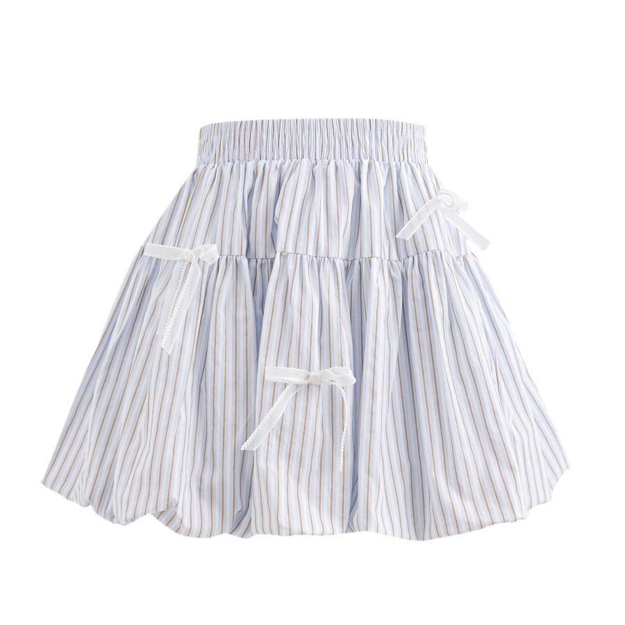 SNBL Casual Short Skirts Women's Blue Moderate Short A Line Skirt