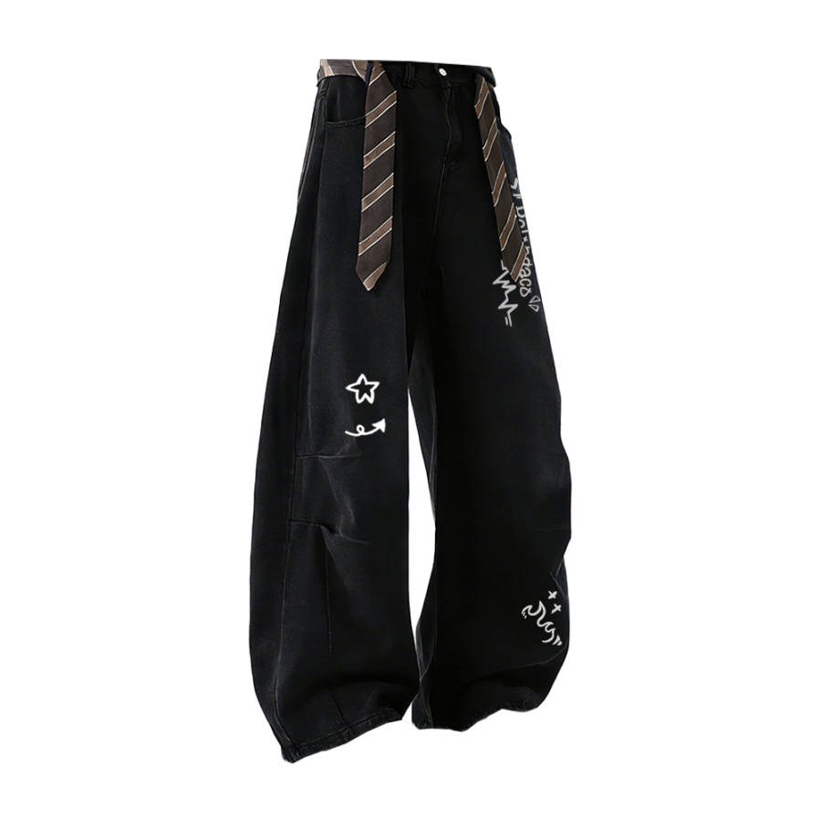 PAL ONGACO Jeans Unisex Moderate Cargo Pants