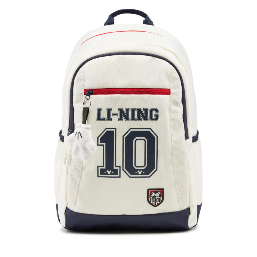 Li-Ning Li Ning X Disney, Collaboration Polyester Backpack Regular Unisex Ivory