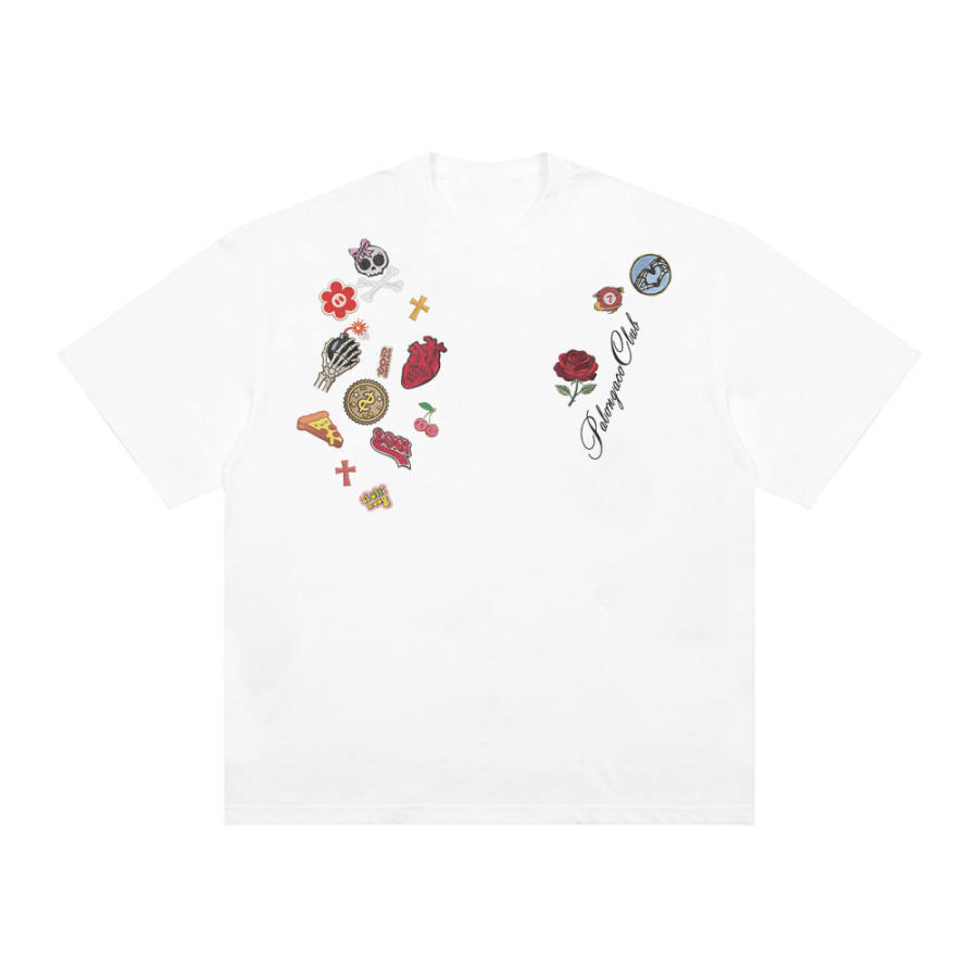 PAL ONGACO T Shirts Unisex Crew Neck Moderate Heavyweight