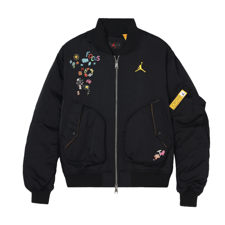Jordan Jordan Legacy Jackets Unisex Black Baseball Collar Moderate Other
