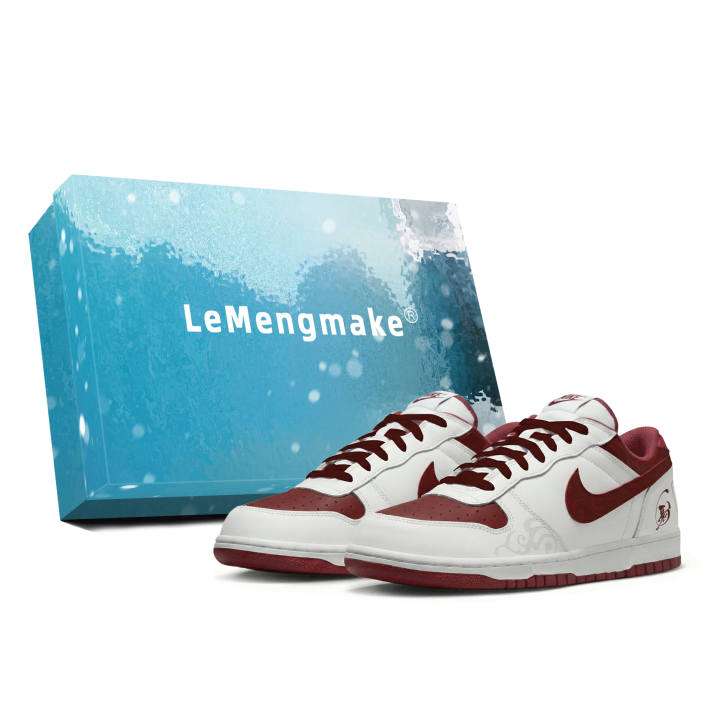 Nike Nike Big Skateboard Shoes Men's Low Top Red