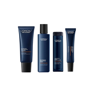 L'OREAL L'Oréal Men's Youth Skin Source Lotion Skincare Sets Wrinkle Reducing Hydrating Cleansing Tightening