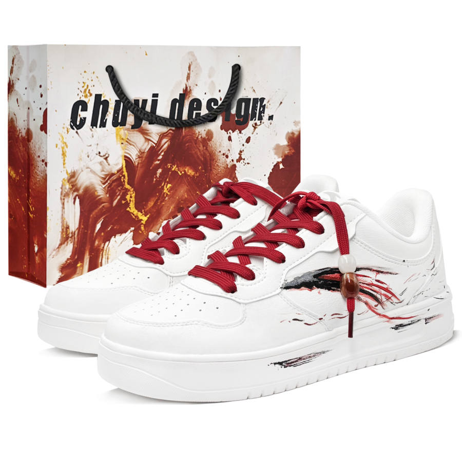 Anta Shopping Bag, Mulan's Farewell, First Day Culture CH Abrasion Resistant Lightweight Slip Resistant Low top