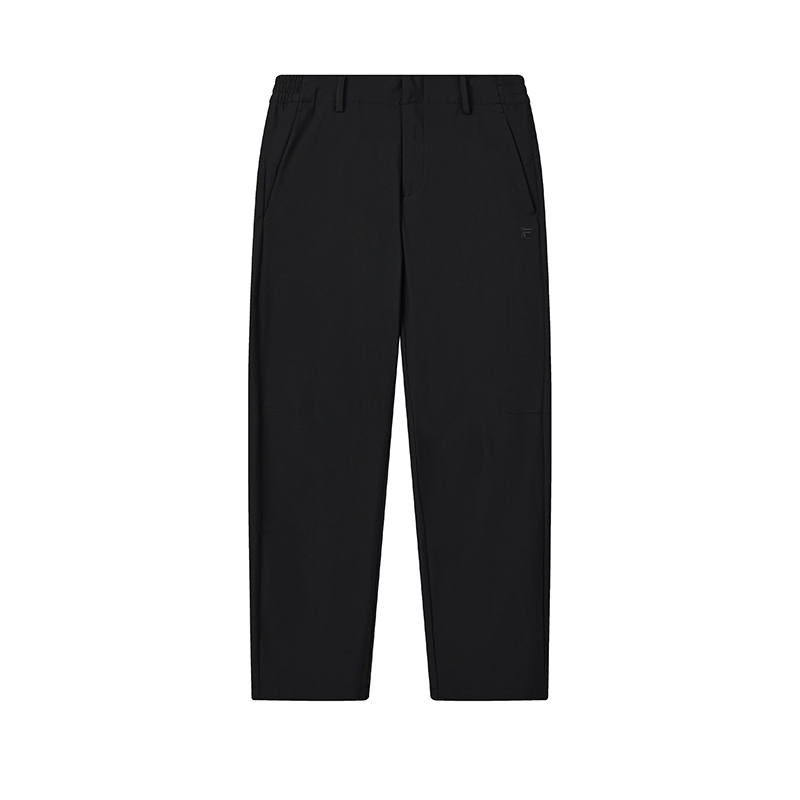FILA WHITE Casual Pants Men's Jet Black