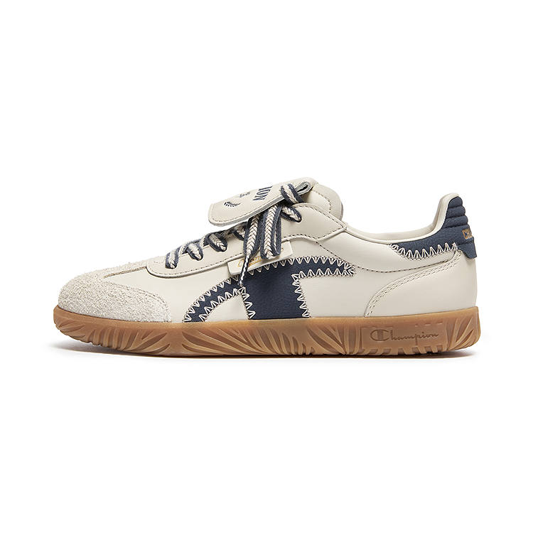 Champion Skateboard Shoes Women's Low Top Silver Birch Gray/Juncker Blue
