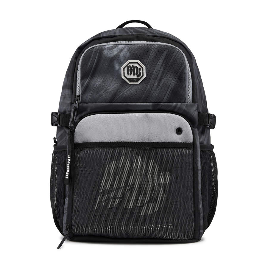 Li-Ning Li Ning Basketball Collection Polyester Backpack Unisex Black
