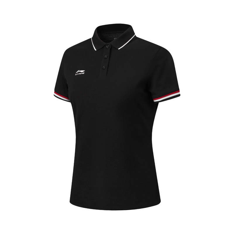 Li-Ning Li Ning Polo Shirt Women's Black
